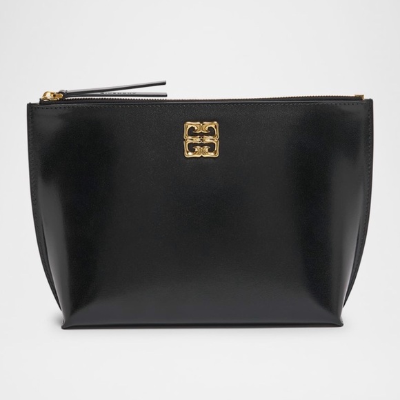 Givenchy Handbags - New Givenchy 4G Liquid Cosmetic Pouch in Leather